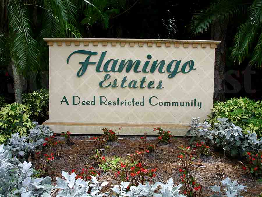 FLAMINGO ESTATES Signage